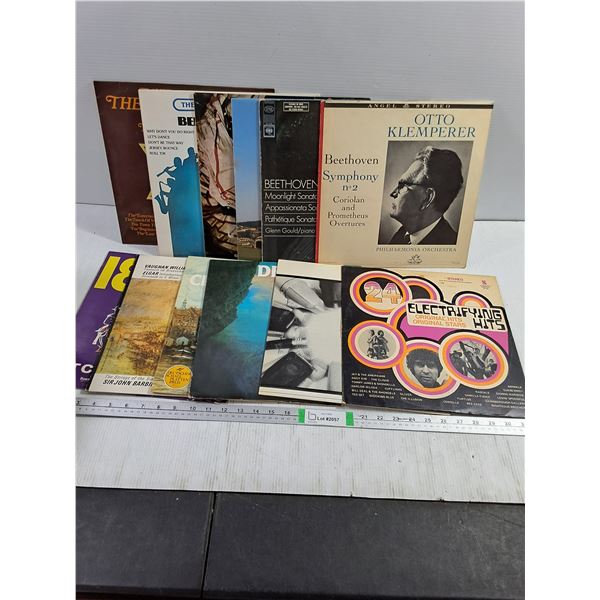(12) Assorted Record Albums-Various Artists