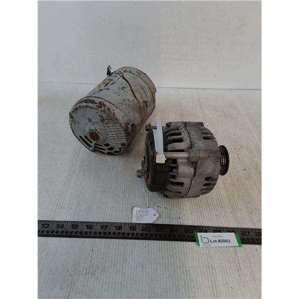 Rebuilt 1988 Chev 1/2 Ton Alternator & Wagner-Leland Furnace Motor -  Untested, As is