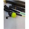 Image 2 : * (4) Fishing Rods & 1 Reel, Storage Tube - 58" Length - Pickup Only