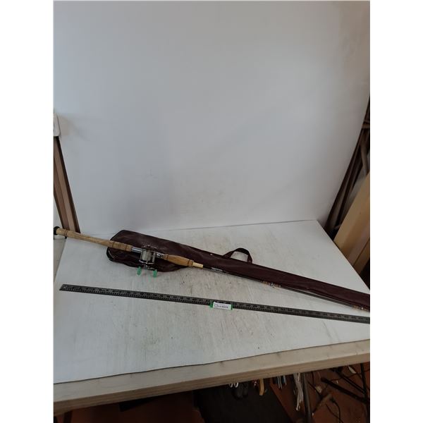 * Fishing Rod & Reel w/Tote - 62" Length - Pickup Only