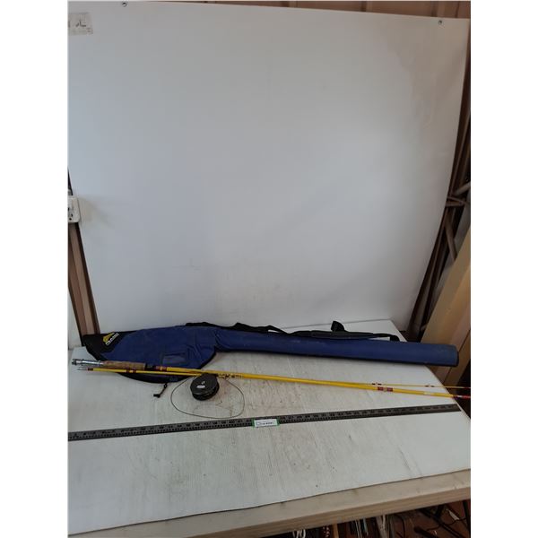 * Open Road Fishing Rod, Rimfly Reel, Plano Rod Storage Tote - 53" Length - Cannot Ship
