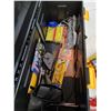 Image 4 : Plastic Tool Box w/Contents - 26x11x12"