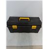 Image 5 : Plastic Tool Box w/Contents - 26x11x12"