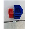 Image 1 : (9) Stackable Plastic Shop Bins
