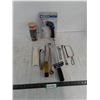 Image 1 : NIB Mastercraft Temp Reader & Craftsman Socket Set, Wrenches, String, Coping Saw