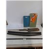 Image 1 : Knee Pads, Plastic Organizer, Broken Spade, Pipe Insulation
