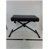 Image 1 : Folding Piano Bench - 24" x 12" Seat, 36" Length Folded Down - Pickup Preferred