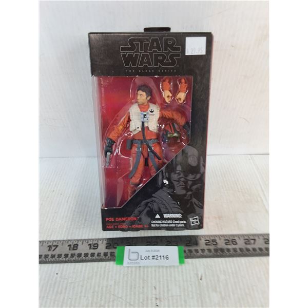 NIB Star Wars "Black Series" Poe Dameron Action Figure