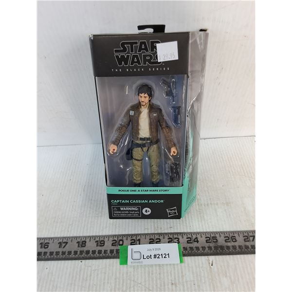 NIB Star Wars "Black Series" Captain Cassian Andor Action Figure