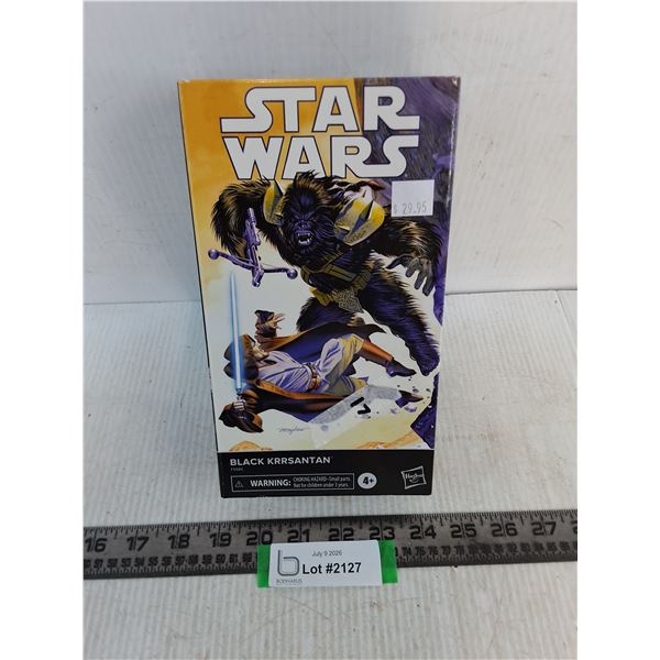 NIB Star Wars "Black Series" Black Krrsantan Action Figure - Book Series