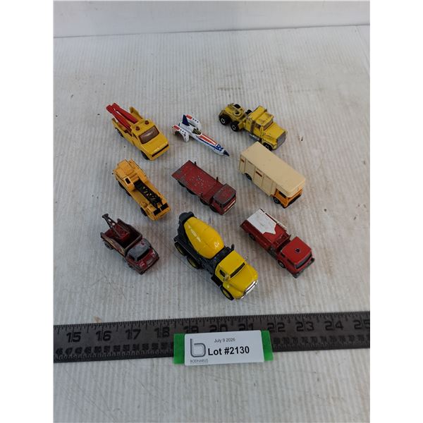 (9) Toy Vehicles (Matchbox, Hot Wheels, Lesney)