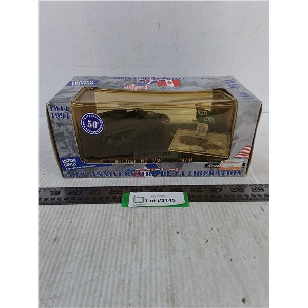 NIB Solido "Limited Edition - 50th Anniversary" Replica 1944 Half-Track M3 Military Vehicle