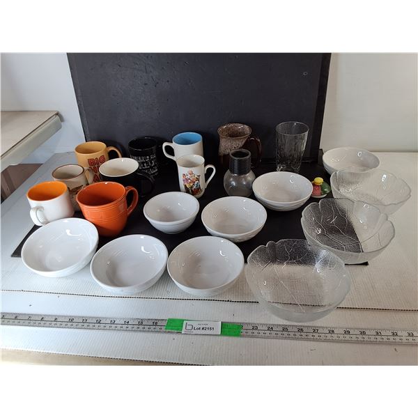 Mostly Ceramic Mugs & Bowls