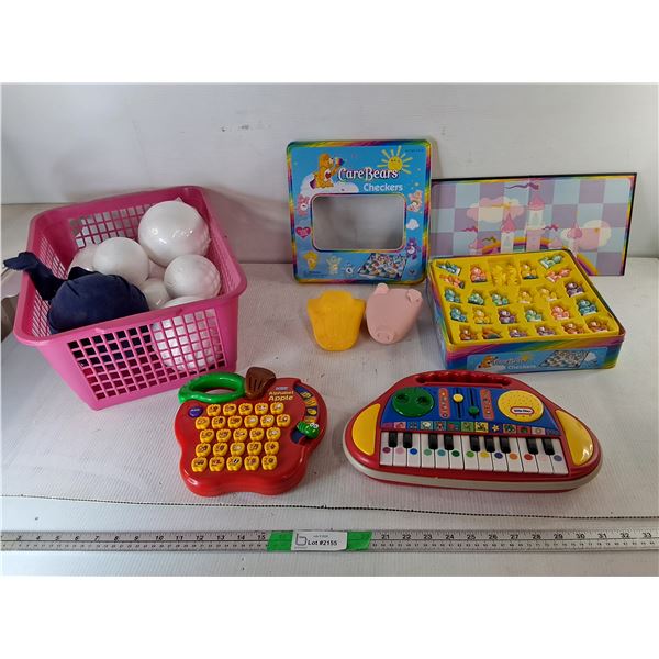 Carebears Checkers, Toddler Toys, Foam Balls, Misc.