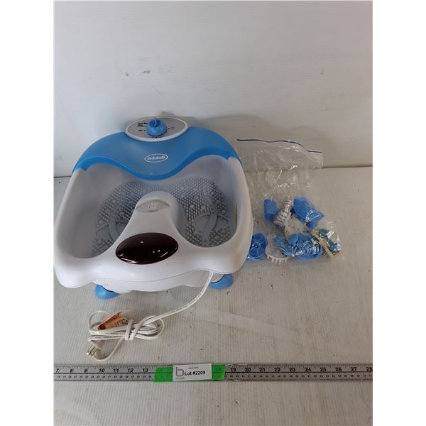 Dr. Scholl's Foot Spa Plus- Powers On, Can't Ship