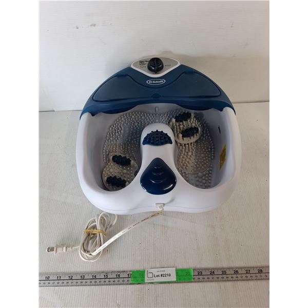 Dr. Scholl's Foot Spa Plus- Powers On, Can't Ship