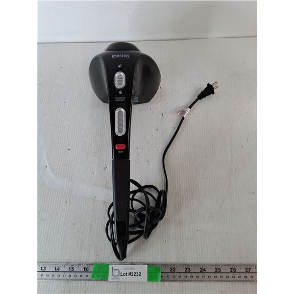 Homedics Massager- Powers On