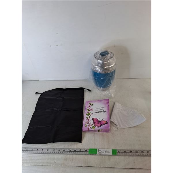 10.5" Urn & Storage Bag, NIB