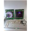 Image 1 : Lightup Sleigh, Candycane Up to 17" & Extension Cord- Both Power On