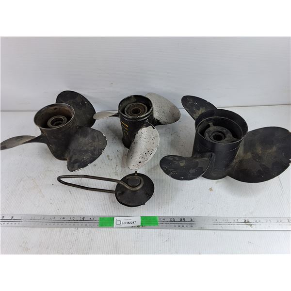 (3) Boat Propellers