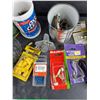 Image 5 : Assorted Nails, Wire Connectors, Door Stop, Conical Achors, Misc