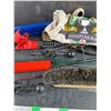 Image 3 : Grey Cup Bag, Brush, Master Lock, Handle, Misc