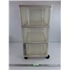 Image 1 : *3 Tier Storage Rolling Cabinet 26" x 12" x 15", PICKUP ONLY