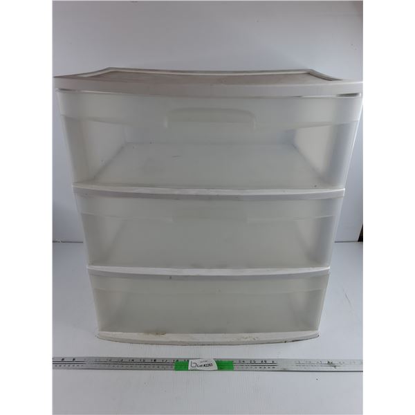 **3 Tier Storage Cabinet 22" x 14" x 24", PICKUP ONLY