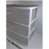 Image 2 : **3 Tier Storage Cabinet 22" x 14" x 24", PICKUP ONLY
