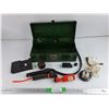 Image 1 : Flashlights, Metal Tool Box, Bungee Cord, Rope, Misc