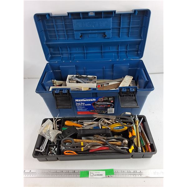Mastercraft Tool Box & Assorted Tools