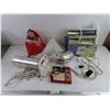 Image 1 : Funnels, HVAC Pipes, Curtain Light Clips,  Extension Cord, Misc