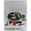 Image 1 : Glue Gun, Toyota Emblem, Radiator Drain Cock, Funnel, Assorted Hardware