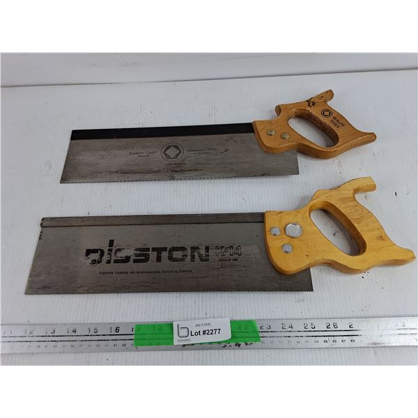 (2) Miter Saws