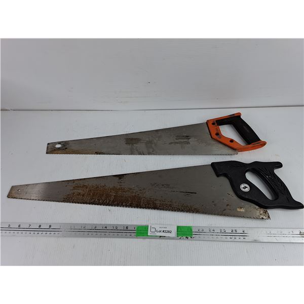 (2) Hand Saws