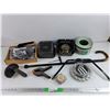 Image 1 : Kraco Dual Cone Speakers, Cane, Clamp, Measuring Tape, Center Cap, Misc