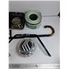 Image 5 : Kraco Dual Cone Speakers, Cane, Clamp, Measuring Tape, Center Cap, Misc