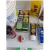 Image 3 : Plastic Bucket, Cleaning Supplies, Raid Liquid, Silicone, Fuel Stabilizer, Misc, PICKUP ONLY
