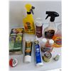 Image 4 : Plastic Bucket, Cleaning Supplies, Raid Liquid, Silicone, Fuel Stabilizer, Misc, PICKUP ONLY
