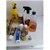 Image 5 : Plastic Bucket, Cleaning Supplies, Raid Liquid, Silicone, Fuel Stabilizer, Misc, PICKUP ONLY