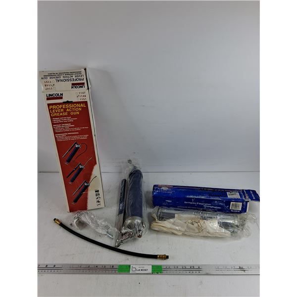 Professional Lever Action Grease Gun, Westward Suction Gun - New