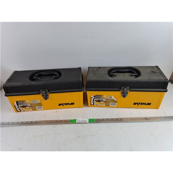 (2) Waterloo Tool Boxes