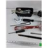 Image 2 : Mallet, Screwdrivers, NGK Spark Plugs, Assorted Hardware