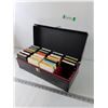 Image 5 : (21) 8-Track Cassettes in Carry Case, Abba, Elvis, Herb Alpert, Johnny Mathis