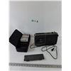 Image 1 : Automatic Stop Cassette Player and Radio with (8) Cassettes