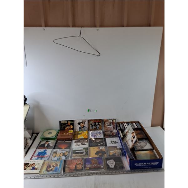 Assorted CDs, Cassettes, Conway Twitty, Susan Boyle, Abba, Reba, Paul Brandt