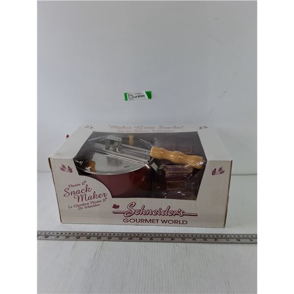 Theatre II Snack Maker Schneider's Gourmet World Sealed