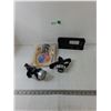 Image 1 : (2) LED Headlamps, Brainwave Tester Toy, Realistic AM/GFM Receiver Radio Tested Working