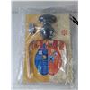 Image 8 : (2) LED Headlamps, Brainwave Tester Toy, Realistic AM/GFM Receiver Radio Tested Working