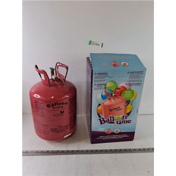 Balloon Time Helium Tank and Box Untested, Cannot Ship